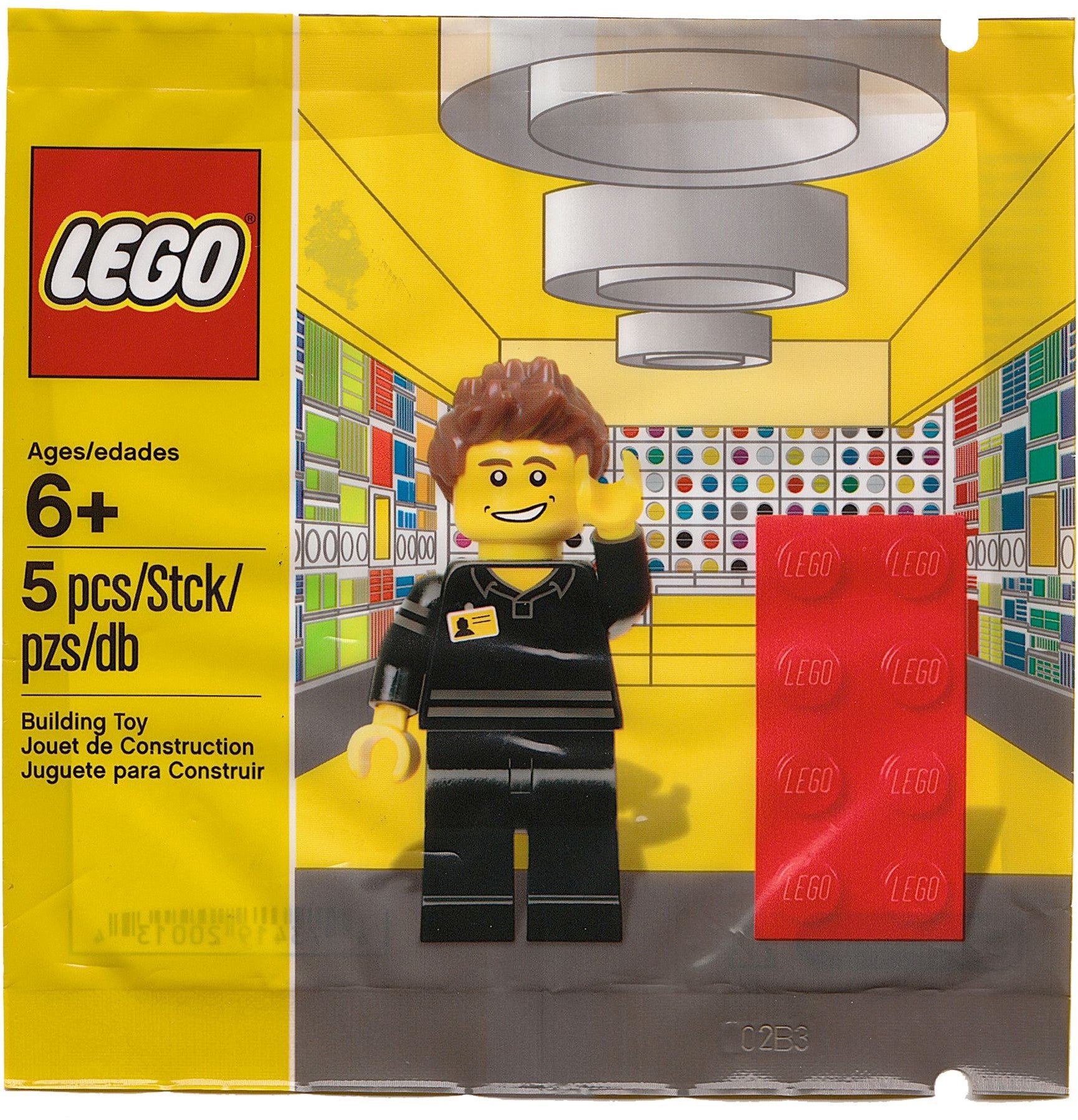 LEGO Store Employee - 5001622 Display for Lego Minifigures