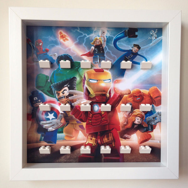 Frame Display For Marvel Super Heroes Minifigures – Display Frames For ...