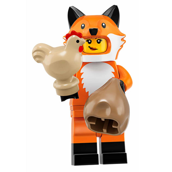 Fox Costume Girl – Series 19 Lego Minifigure – Display Frames For Lego 