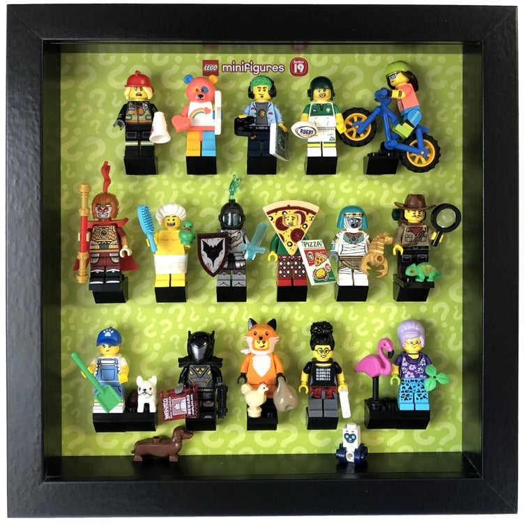 Lego Minifigures Display Frame Lego Series 19 Minifigures 71025