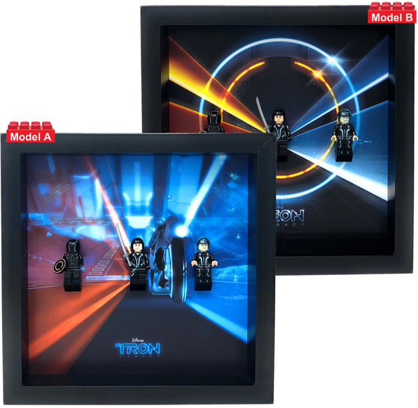 Display Frame for Tron Legacy Minifigures – Display Frames for Lego ...